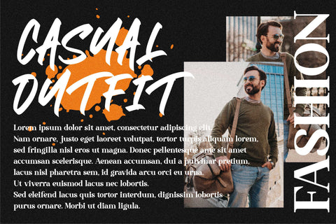 BLACK BRUSH Font Letterena Studios 