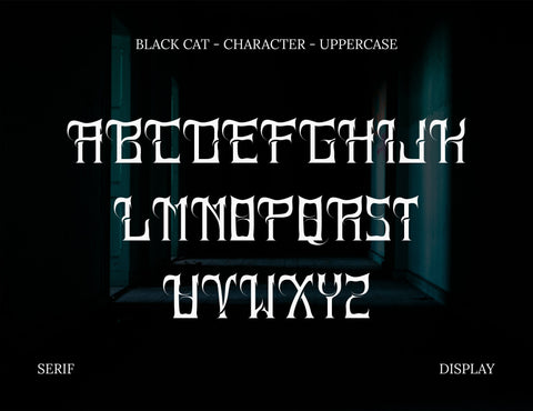 Black Cat-Grindcore Metal Font Font inferno.studio3 