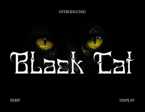 Black Cat-Grindcore Metal Font Font inferno.studio3 