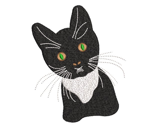 BLACK CAT Machine Embroidery Design Embroidery/Applique DESIGNS Canada Embroidery 