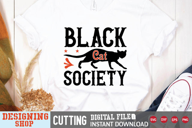 black cat society svg SVG sk.swapon Roy 
