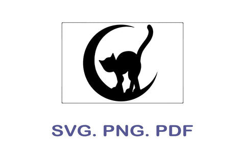 black cat svg, halloween svg, cat svg, halloween cat svg, halloween cricut svg file for cricut Cricut, Silhouette Cut File, clipart SVG MagicDesignUS 