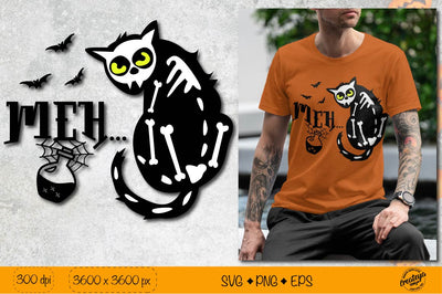 Black cat SVG| Halloween SVG| Creepy cats SVG Createya Design 