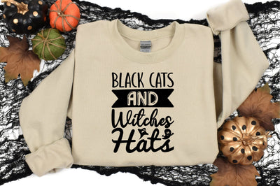 Black Cats and Witches Hats SVG CraftlabSvg29 