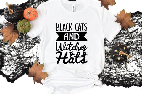 Black Cats and Witches Hats SVG CraftlabSvg29 