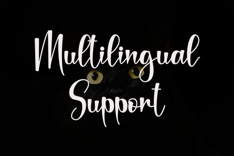 Black Catthie Font Afandi Studio 