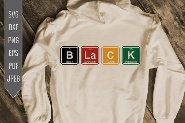 Black Chemistry Elements Svg. Black Lives Matter png, dxf, eps. African American. African Melanin Svg. BLM. Afro Queen Svg. Black Pride Svg. SVG Mint And Beer Creations 