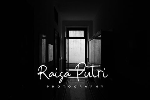 Black Dark Font LetterdayStudio 