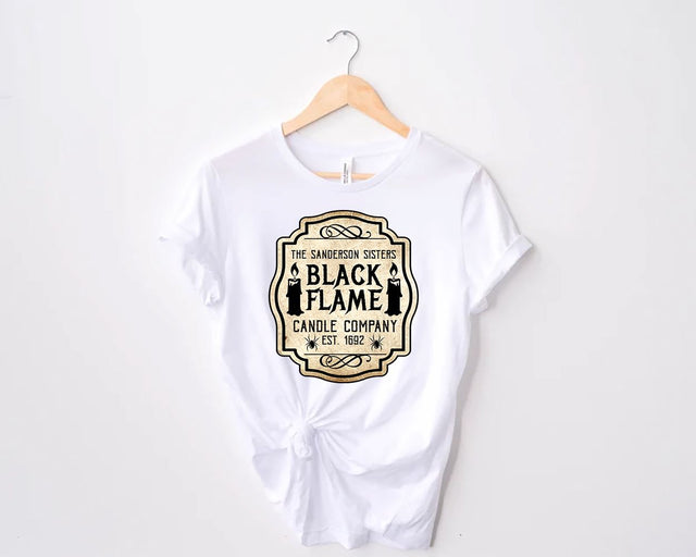 Black Flame Candle Company Png, Halloween Sublimation Designs Sublimation sassyprint 