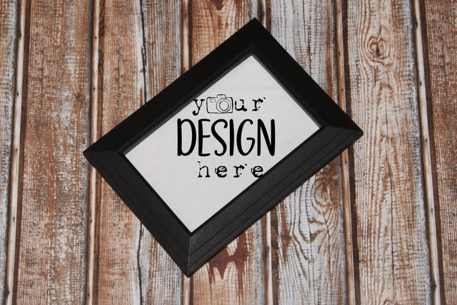 Black Frame Mockup, Farmhouse Background Mockups Mock Up Photo ArtStudio 