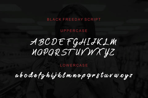 Black Freeday - Powerful Font Duo Font Mozzatype 