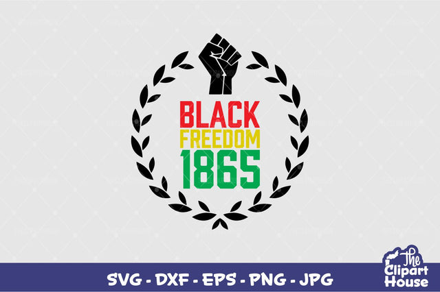 Black Freedom SVG The Clipart House 