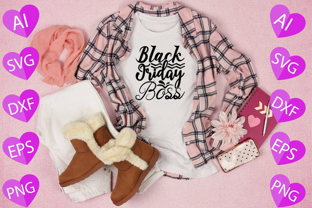 Black Friday Boss SVG CraftlabSvg29 