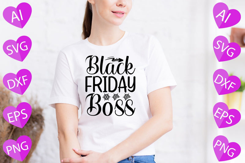 Black Friday Boss SVG CraftlabSvg29 
