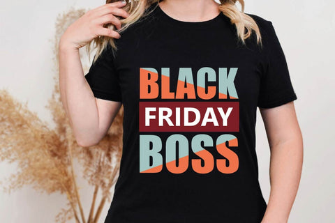 Black Friday Boss SVG Shahin alam 