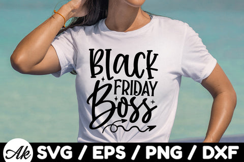Black Friday boss SVG SVG akazaddesign 