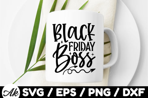 Black Friday boss SVG SVG akazaddesign 