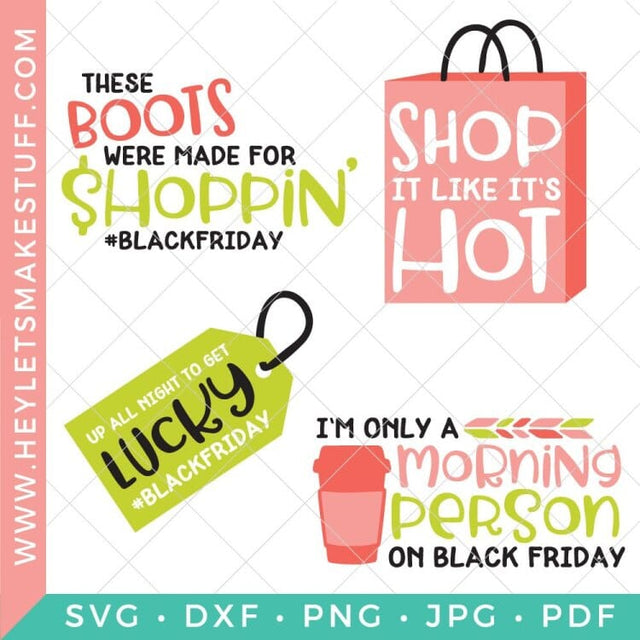 Black Friday Bundle SVG Hey Let's Make Stuff 