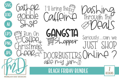 Black Friday Bundle SVG Morgan Day Designs