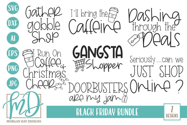 Black Friday Bundle SVG Morgan Day Designs