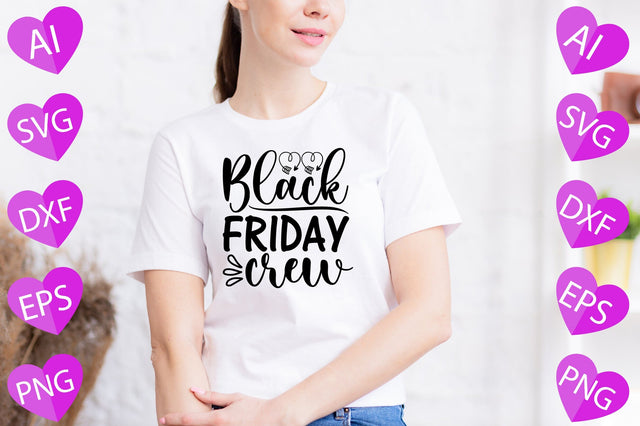 Black Friday Crew SVG CraftlabSvg29 