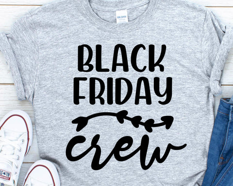 Black Friday Crew SVG - Shopping SVG - Thanksgiving SVG SVG She Shed Craft Store 