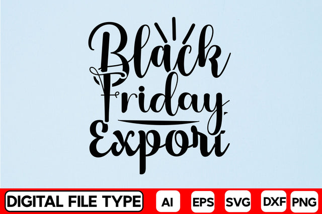Black Friday Export SVG CraftlabSvg29 