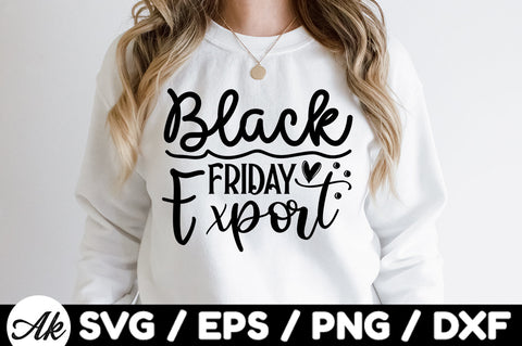 Black friday export SVG SVG akazaddesign 