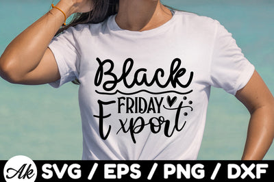 Black friday export SVG SVG akazaddesign 