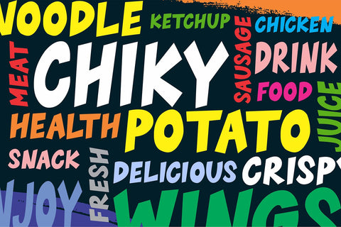 Black Friday Font Kasih Ibu 