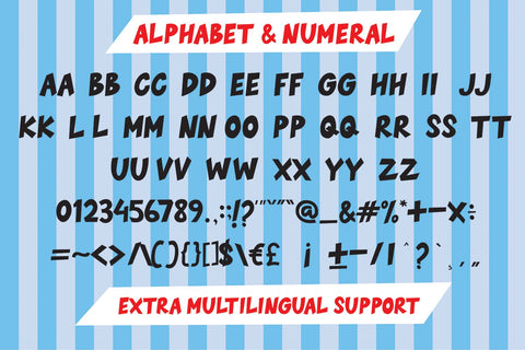 Black Friday Font Kasih Ibu 