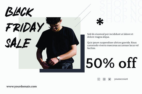 BLACK FRIDAY Font Mozarella 