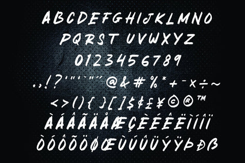 BLACK FRIDAY Font Mozarella 