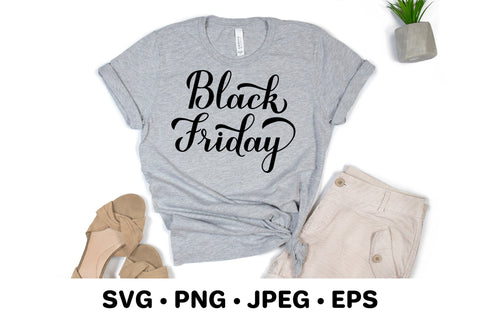 Black Friday hand lettering SVG. Small business. Sale. SVG LaBelezoka 