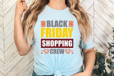 Black Friday Shopping Crew SVG Shahin alam 