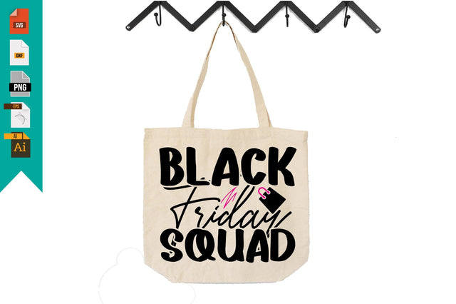 Black Friday Squad SVG Craftlabsvg24 