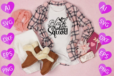 Black Friday Squad SVG CraftlabSvg29 