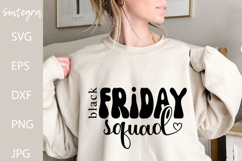 Black Friday Squad SVG Free For Commercial Use SVG Sintegra 