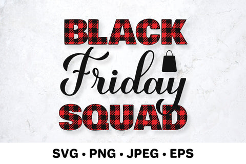 Black Friday Squad SVG. Funny shopping quote SVG SVG LaBelezoka 