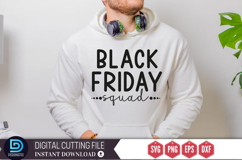 Black friday squad SVG SVG DESIGNISTIC 