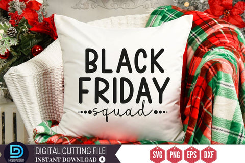 Black friday squad SVG SVG DESIGNISTIC 