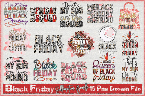 Black Friday Sublimation Bundle Sublimation Creativeart88 