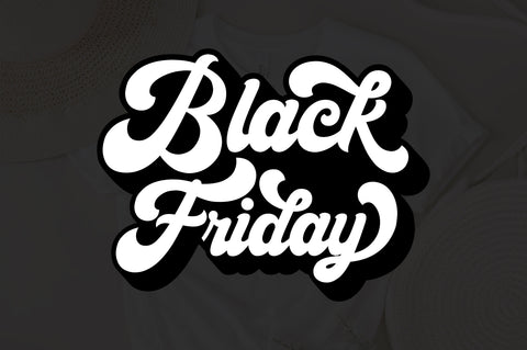 Black Friday Svg, Black Friday Svg, Black Friday Svg, Black Friday Squad Svg, Black Friday Crew Svg, Retro Svg, Wavy Stacked Svg SVG Fauz 