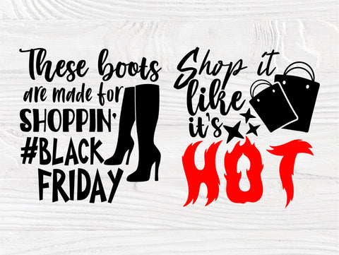 Black Friday SVG Bundle, Shopping Svg, Woman Shirt SVG TonisArtStudio 