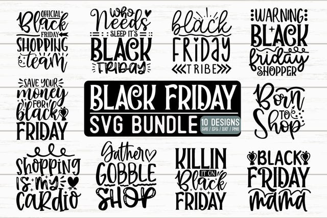 Black Friday SVG Bundle SVG akazaddesign 