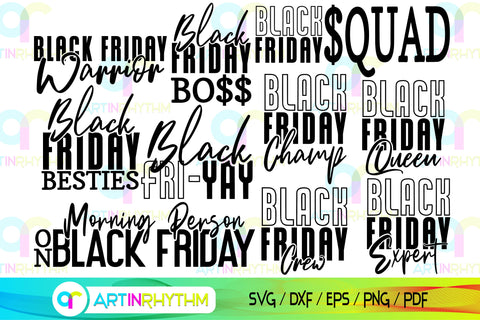 Black friday svg bundle SVG Artinrhythm shop 