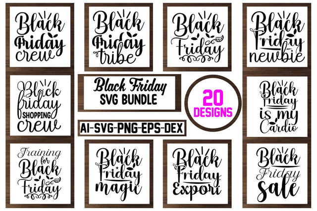 Black Friday Svg Bundle SVG CraftlabSvg29 