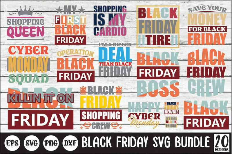 Black Friday SVG Bundle SVG Shahin alam 