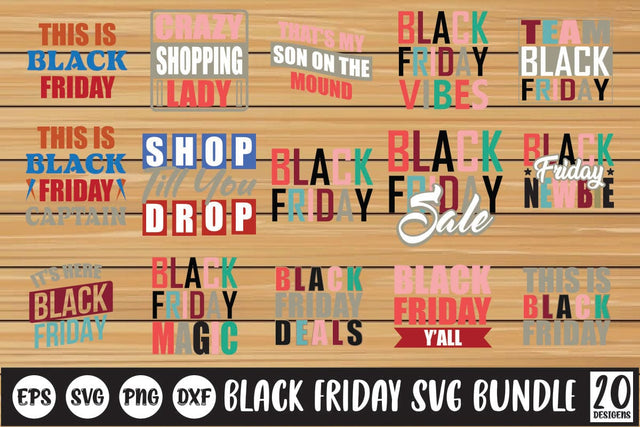 Black Friday SVG Bundle SVG Shahin alam 
