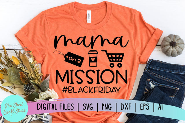 Black Friday Svg, Thanksgiving Svg, Black Friday Squad, Black Friday Shirt SVG She Shed Craft Store 